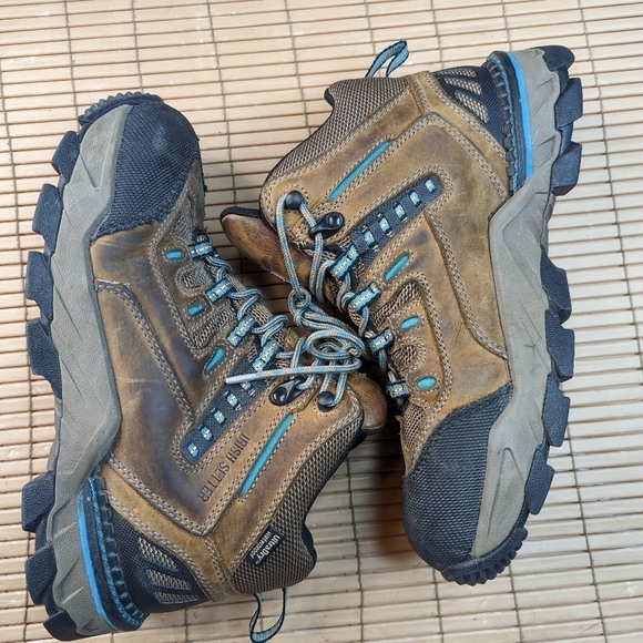 Red Wing Irish Setter TWO HARBORS 84204 hiking aluminum toe Waterproof shoes. Wo - Picture 6 of 11